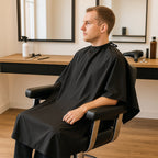 Water-resistant hair cutting gown for salon or home grooming