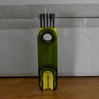 Ergonomic grip multipurpose cleaning brush for thorough household cleaning
