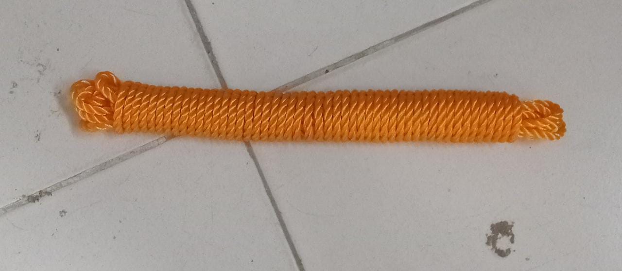 Bundle of colorful multipurpose ropes, showcasing their varied applications.