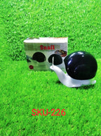 Packaging for the portable snail shape liquid soap dispenser.