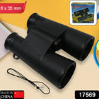 Children excitedly using Learning Toy Binoculars for outdoor exploration.