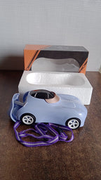 Kids car water bottle featuring built-in straw and leakproof design