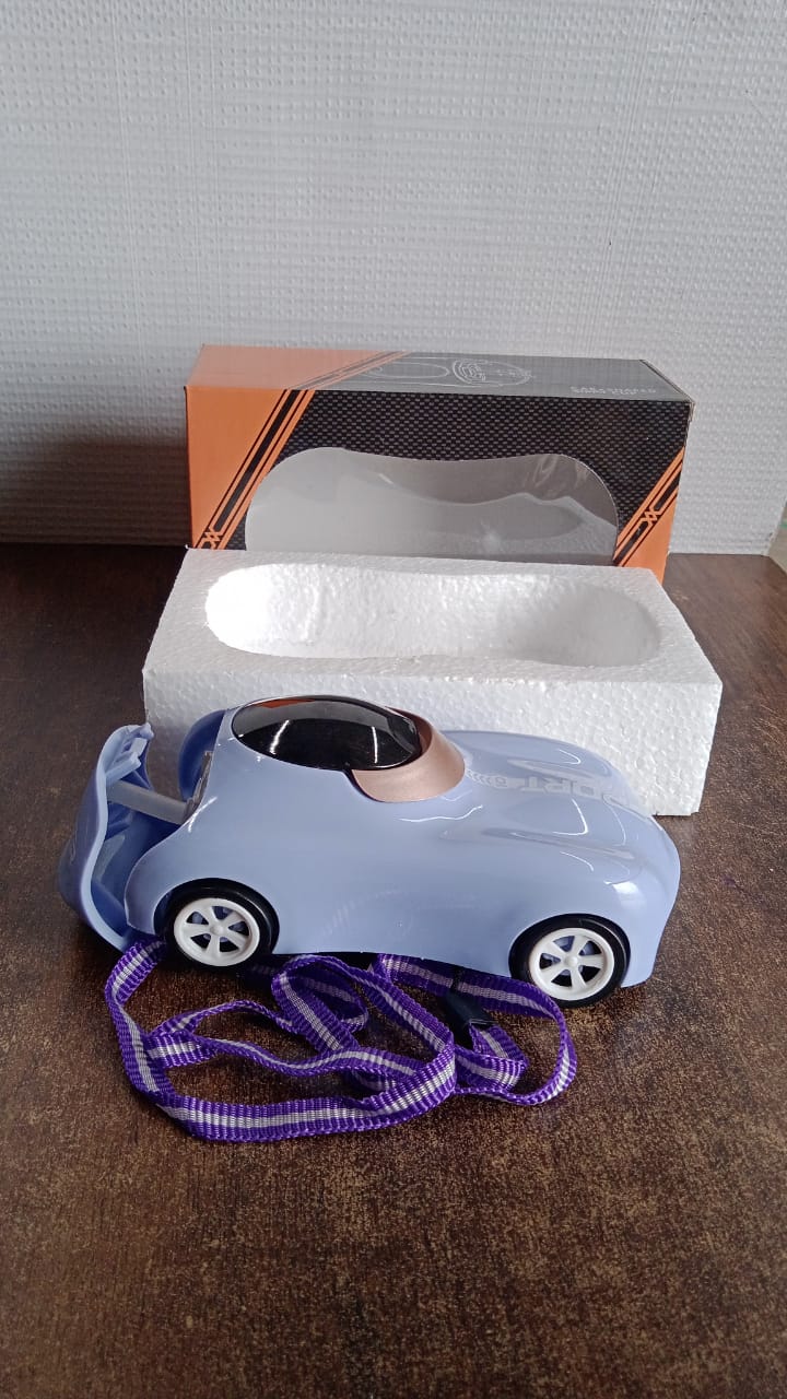 Kids car water bottle featuring built-in straw and leakproof design