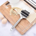 Product shot of manual multi-blade dough cutter roller