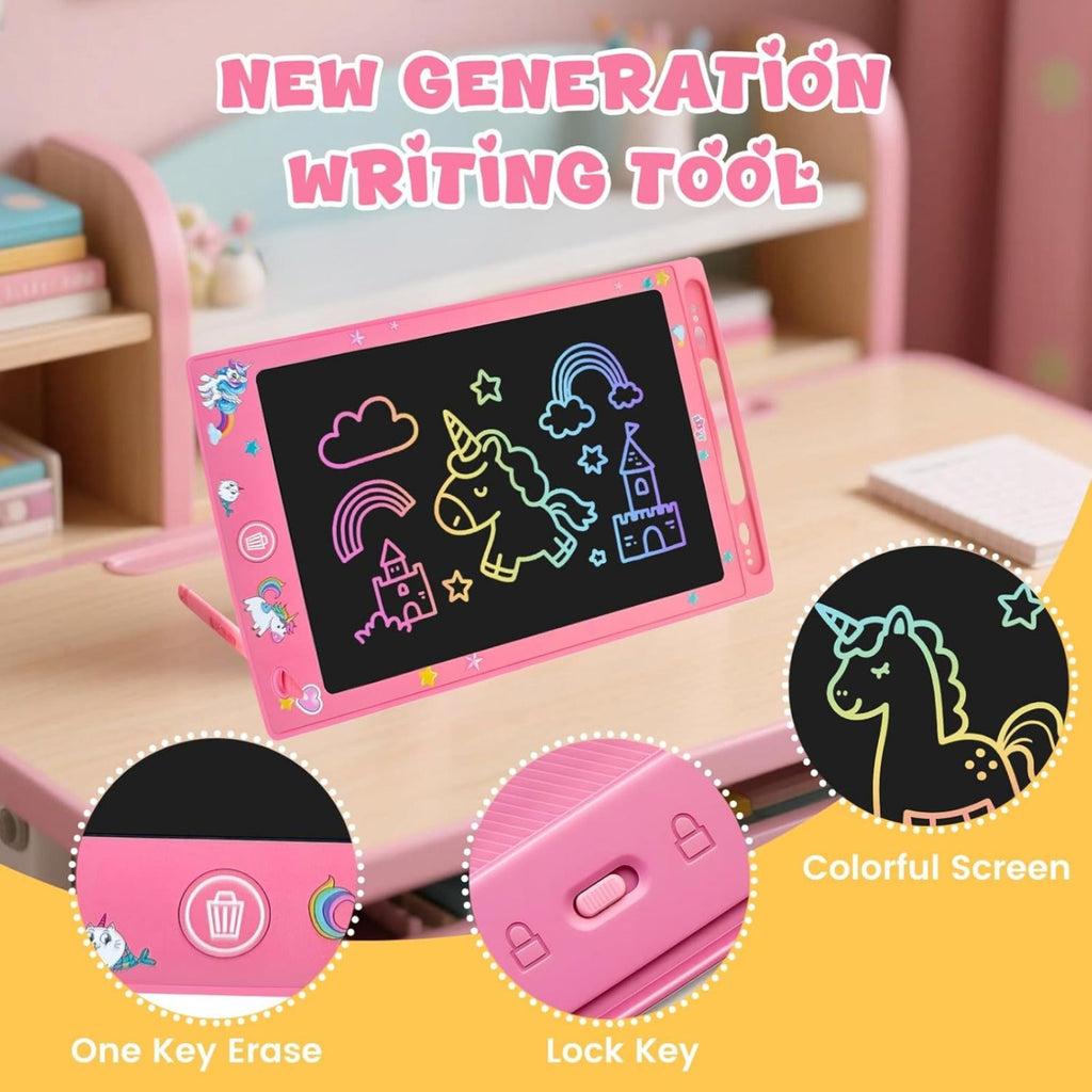 Rear view of the Kids LCD Writing Tablet showing its sleek design.