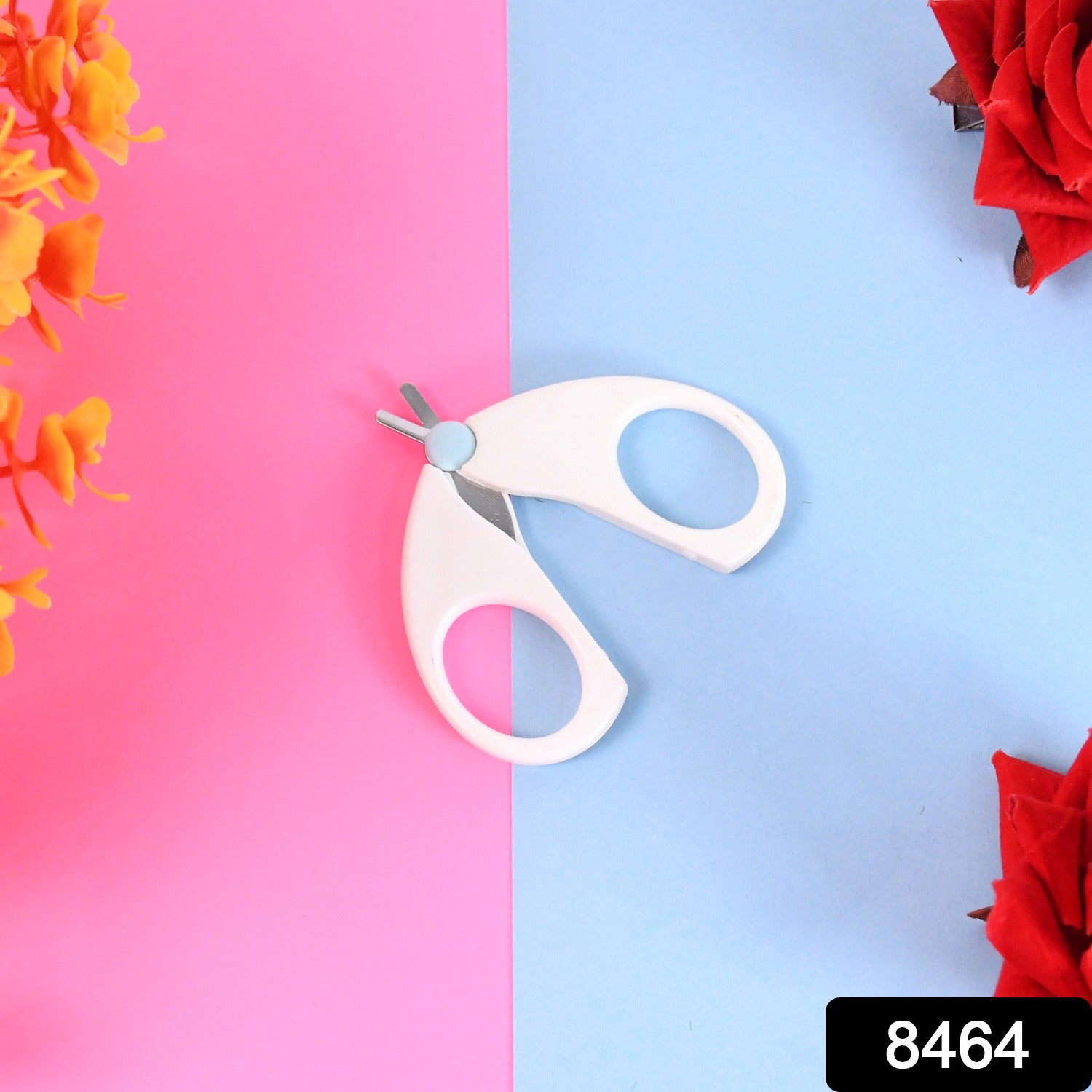 Ergonomic baby nail cutter scissors designed for safe nail trimming