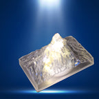 An Iceberg Night Light used as a centerpiece for a festive Diwali decoration.