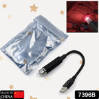 Adjustable USB Star Projector casting a romantic galaxy light on a car ceiling.