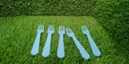 Generic image of a plastic fork, suitable for a wide range of meals.