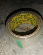 Roll of transparent cello tape with 60 meters length for all your needs.