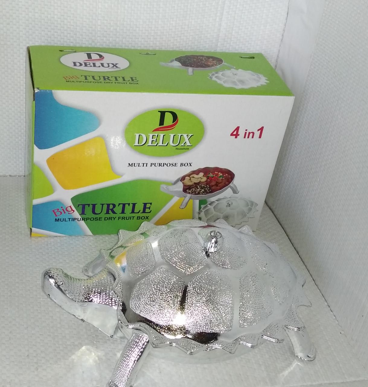 Unique tortoise dry fruit box, perfect for Indian homes.