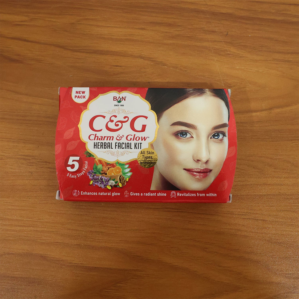 Promotional image for Herbal Facial Kit showing natural skincare benefits