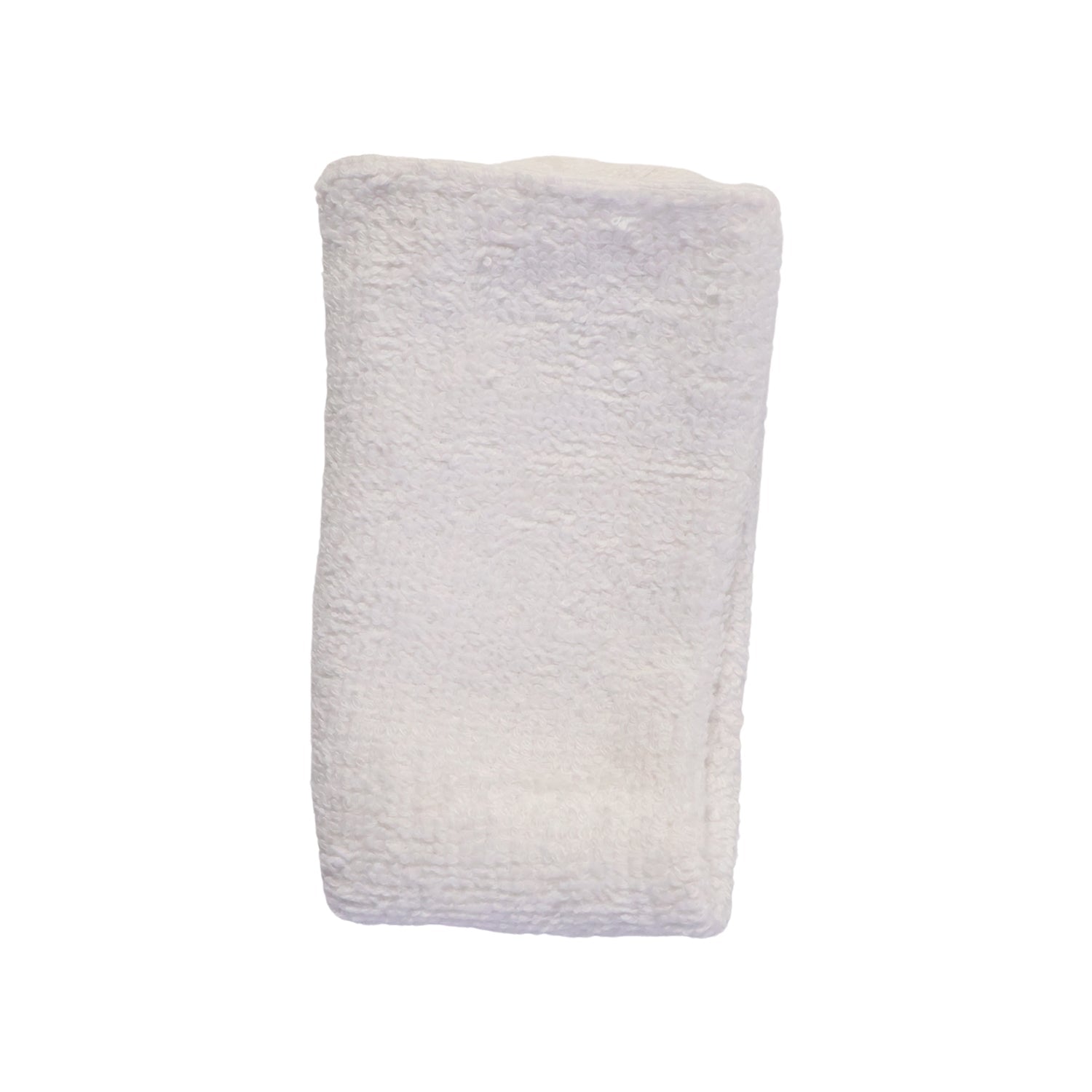Cleaning cloth wiping fog-free bathroom mirror