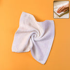 Heavy-duty microfiber cleaning cloth folded neatly on white background