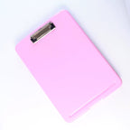 Back view of lightweight A4 clipboard designed for portability and durability