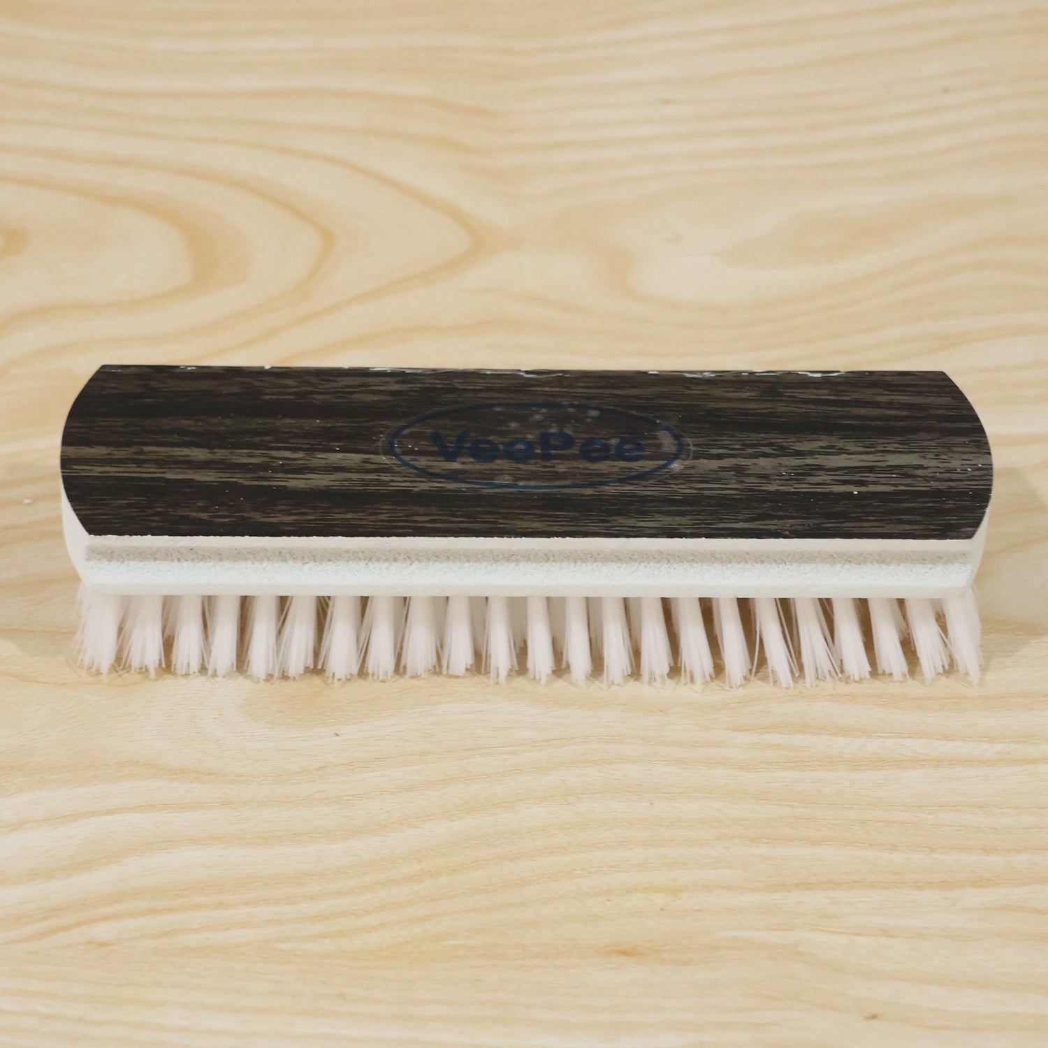 Cloth Wash Brush on Wooden Background