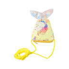 Magic wave mermaid kids sling bag with comfortable rope strap