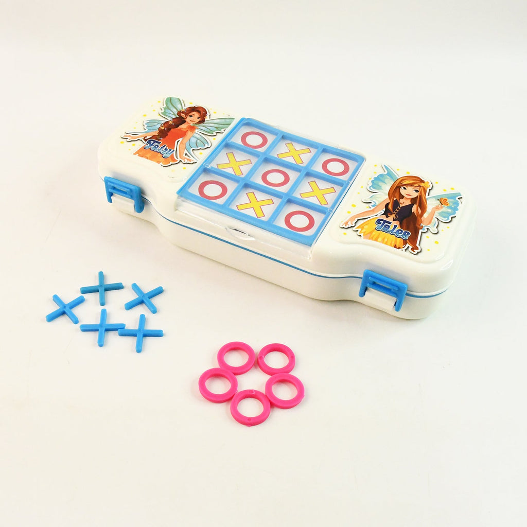Learning toy style pencil box with fun game integrated for kids