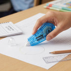 Compact correction tape roller for easy handling