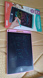 Portable doodle writing board with stylus pen for kids