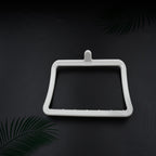 Versatile adhesive towel holder, ideal for optimizing storage in compact Indian home spaces.