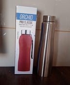 Portable stainless steel water bottle suitable for gym and outdoors
