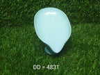 Lifestyle shot of the leaf-shaped soap dish, keeping a bar of soap perfectly dry and clean.