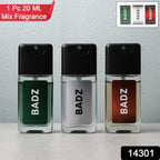 Unisex aromatic fragrance set in 20ml bottles for travel convenience