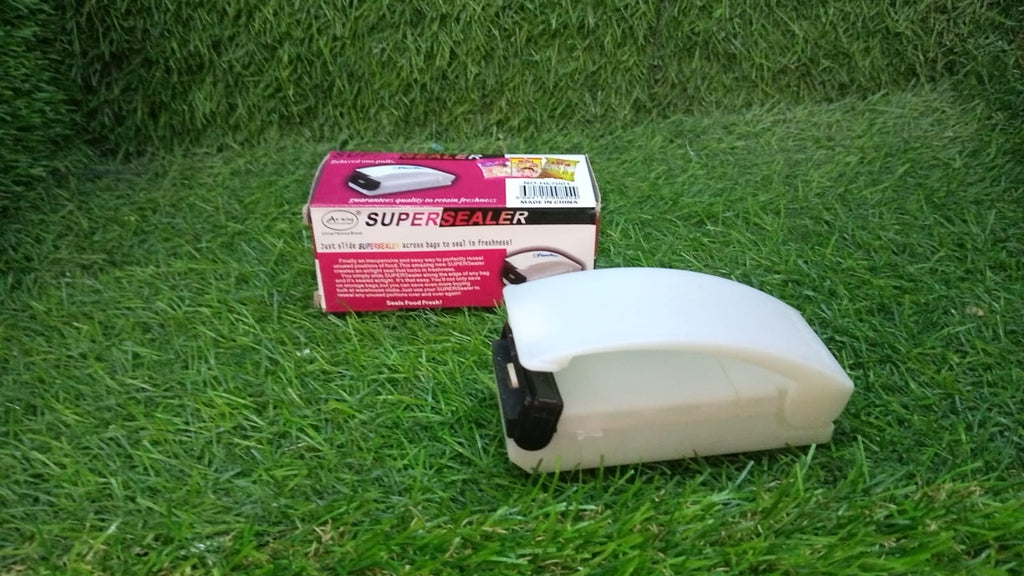 ChefAura's mini plastic bag sealer, a smart solution for food storage.