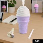 Cute ice cream shaped portable humidifier perfect for gifting