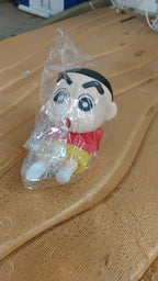 Shinchan Figurine displayed on shelf as fun home decor