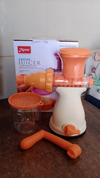 Detachable parts and accessories of Apex manual fruit and carrot juicer for easy cleaning