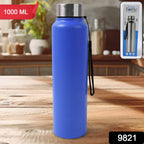 Eco-friendly stainless steel water bottle designed for hot and cold beverages