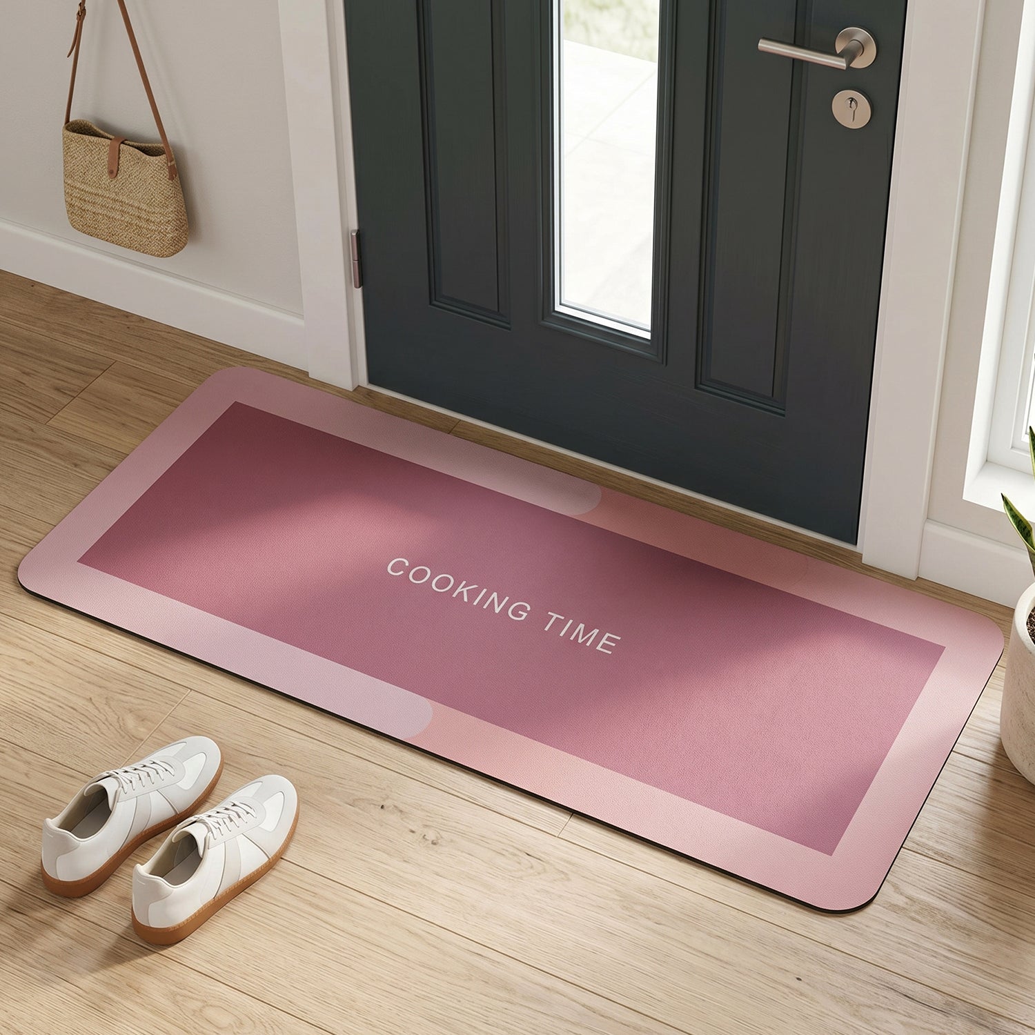 Anti slip kitchen mats for home safety and durability