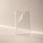 White background showing transparent double side adhesive gel pads