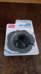 Side profile of plastic sink strainer for effective drain protection