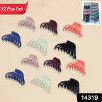 Close-up view of matte finish hair claw clip showing strong grip and smooth edges