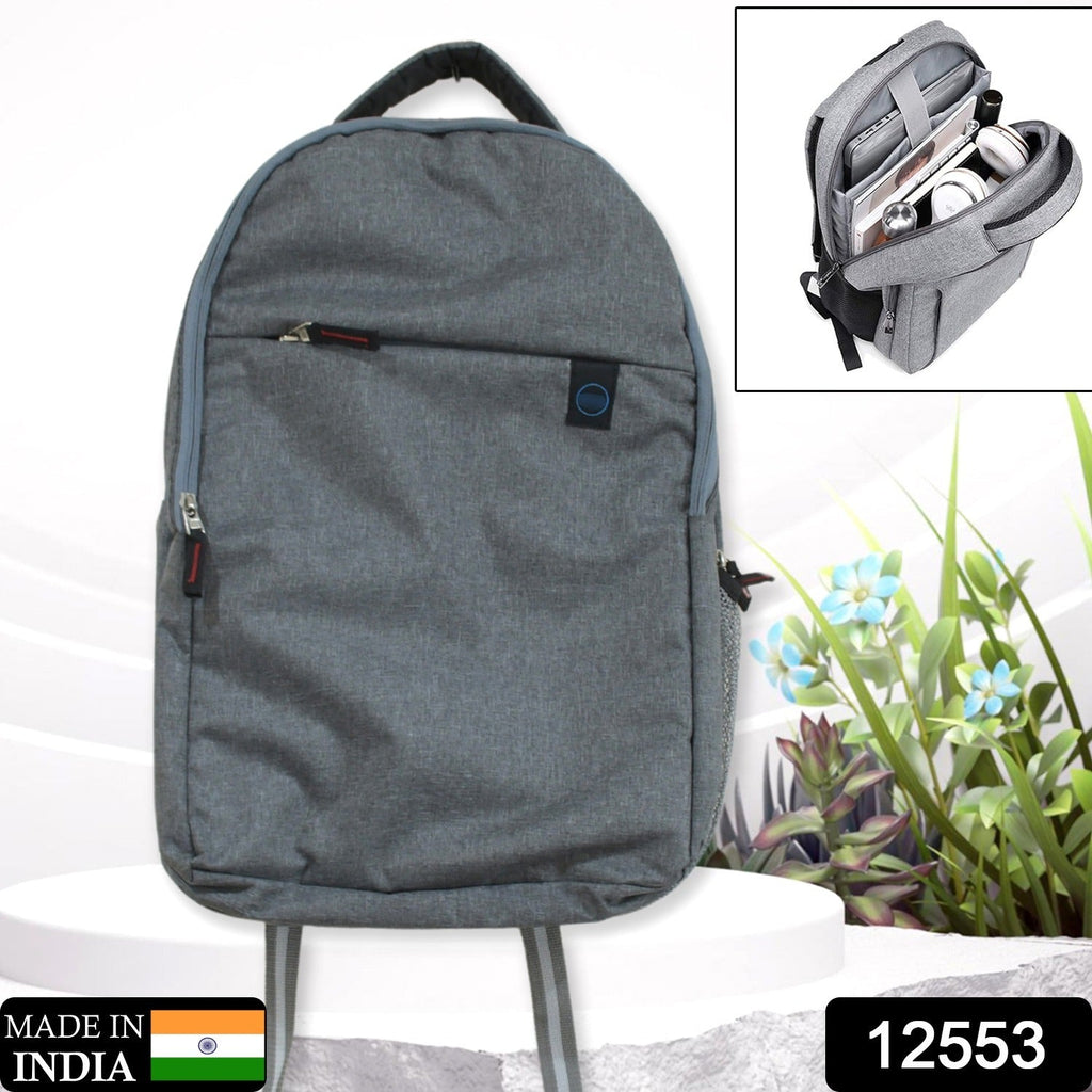 Interior view of the FERVENT laptop bag, showcasing multiple organized storage pockets.