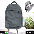 Interior view of the FERVENT laptop bag, showcasing multiple organized storage pockets.