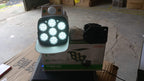 Packaging for the AutoSafeo solar outdoor motion sensor dummy security light.