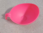 Versatile rice washing bowl with a robust drain basket and handle for efficient food preparation.