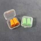 Compact foam ear plugs easy to insert and remove