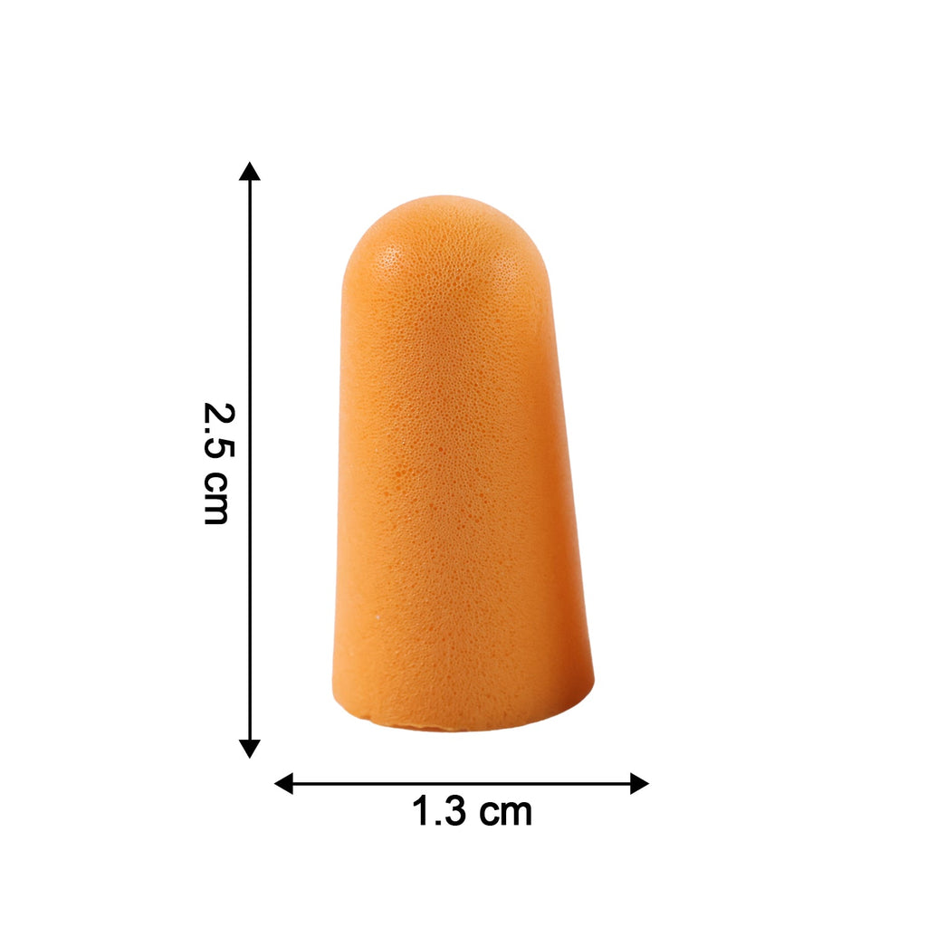 Soft foam ear plugs suitable for work and sleep environments