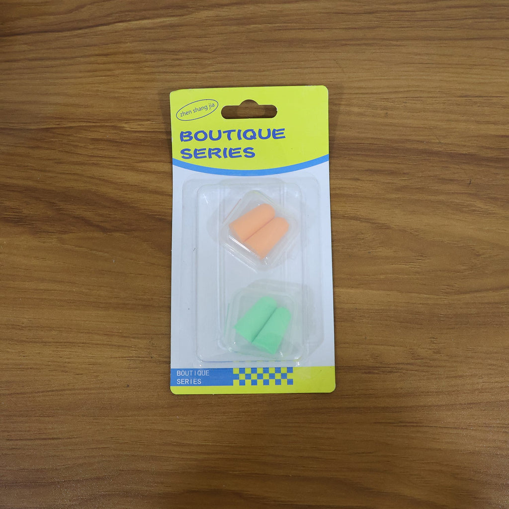 Foam ear plugs designed for comfortable sound blocking