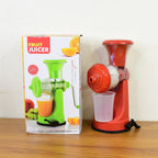 Two glasses filled with vibrant, healthy fresh fruit juices, ready to drink.