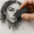 Variety of stylish erasers with kid-friendly designs