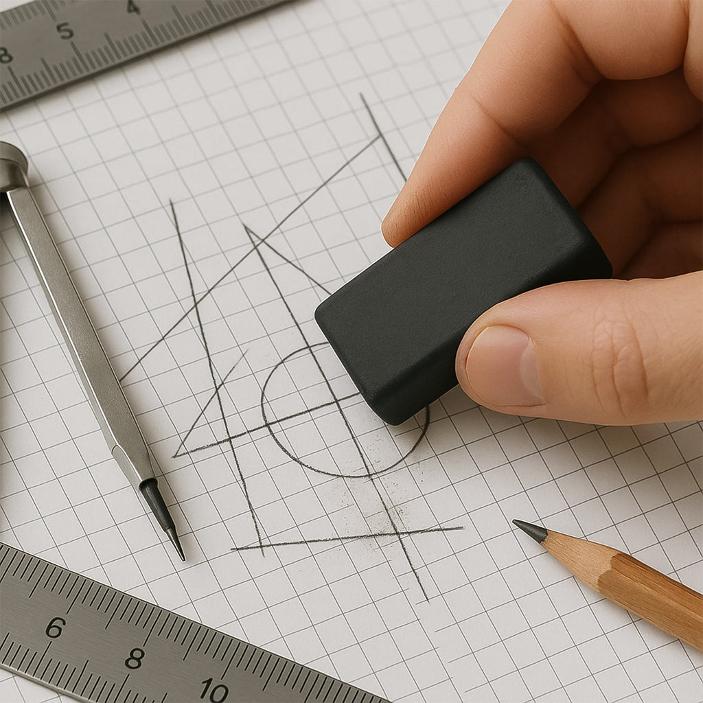Designer printed stylish fancy eraser for children