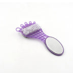 VelvaBloom 4-in-1 Pedicure Tool showing pumice stone and emery file on opposite sides.