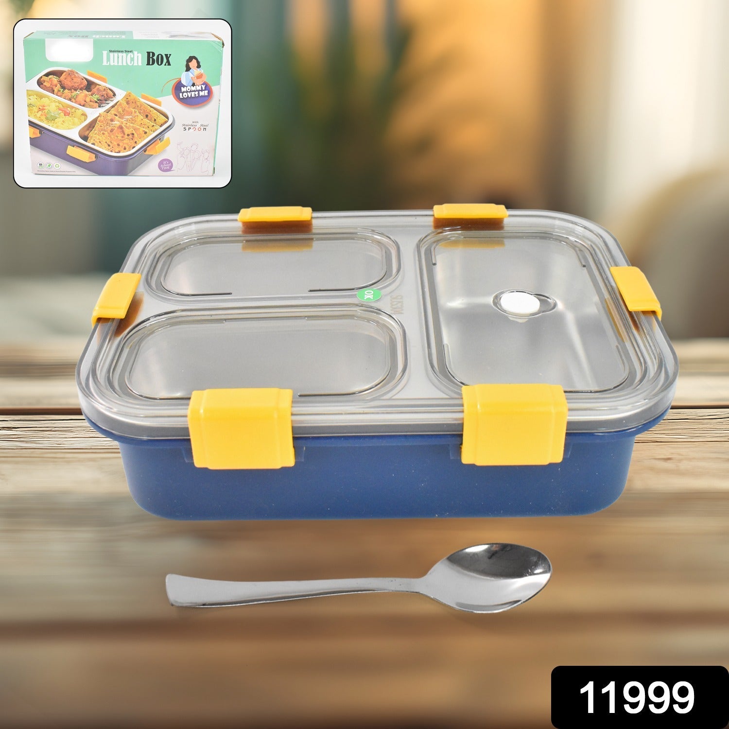 Leakproof lunch box compartments sealed with silicone rings
