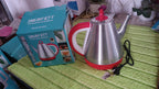 The sleek design of the Siplix 1.5 Litre electric kettle, perfect for any kitchen.